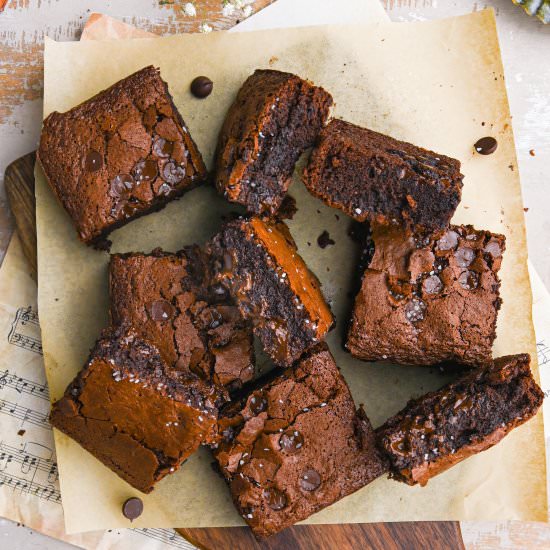 Chewy Condensed Milk Brownies - Recipe photo by marleysmenu