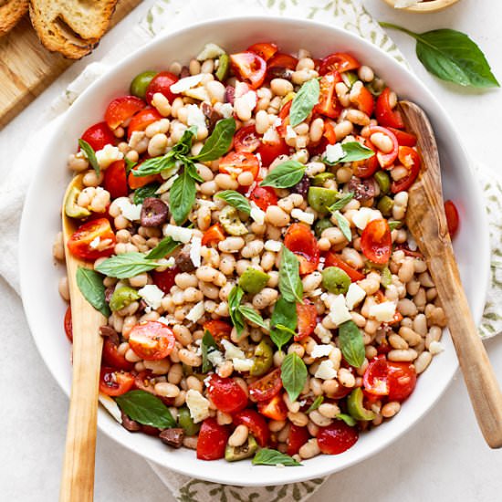 White Bean Salad - Recipe photo by thecozyapron