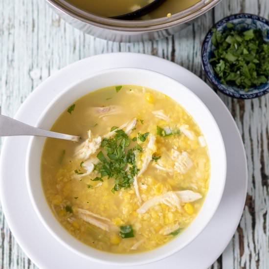 Best Chicken Corn Soup - Recipe photo by neilshealthymeals