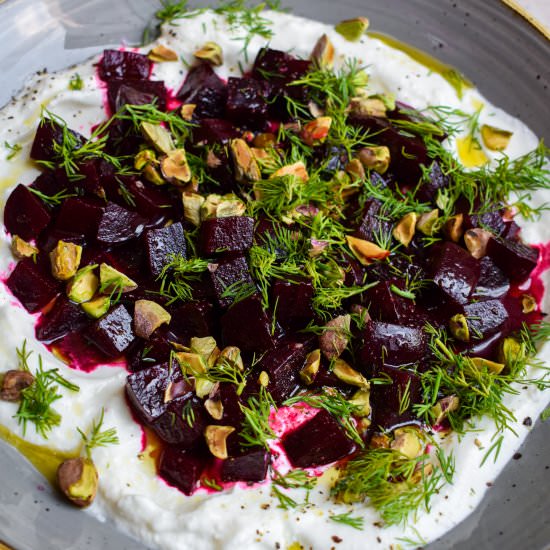 Whipped Feta with Beetroot - Recipe photo by missrachelphipps