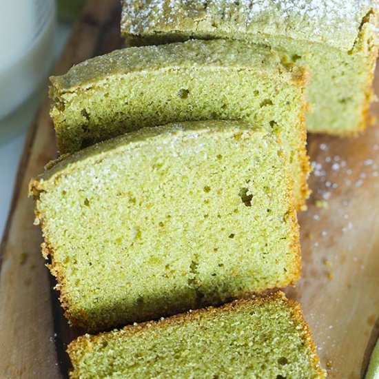 Matcha Pound Cake - Recipe photo by rasamalaysia