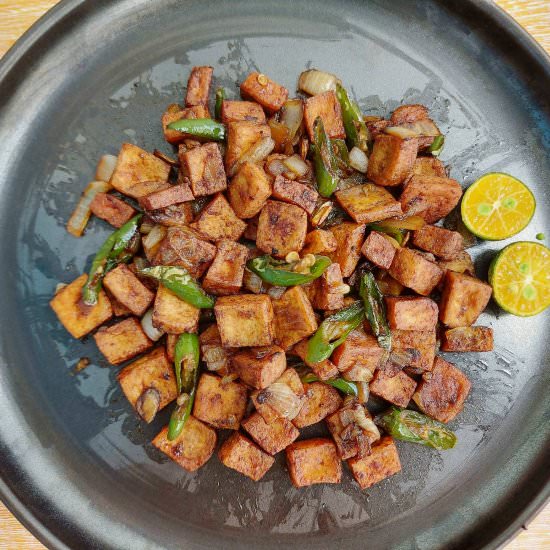 Tofu Sisig - Recipe photo by saodeh