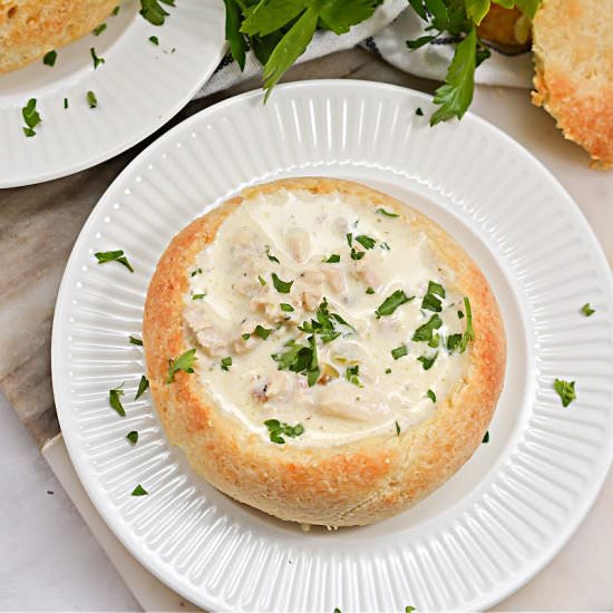 KETO BREAD BOWLS - Recipe photo by Stylish Cravings