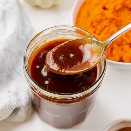 Pumpkin Syrup - Recipe photo by VegMamma