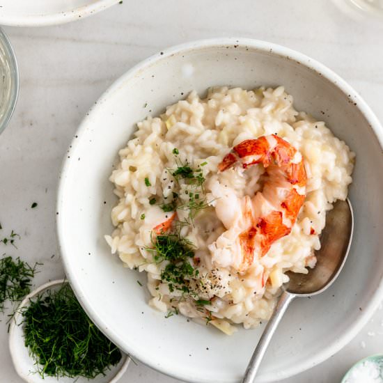 lobster risotto - Recipe photo by withspice