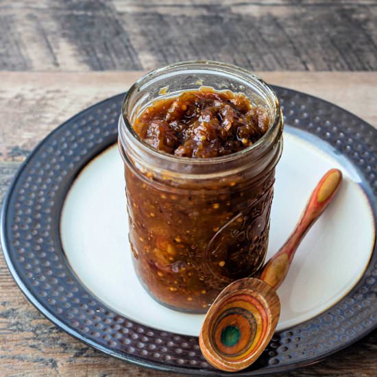 Savory Fig Jam/Fig Chutney - Recipe photo by onlinepastrychef