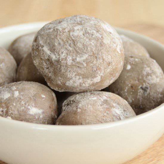 Colombian Salt Potatoes - Recipe photo by Vecina Vegetariana