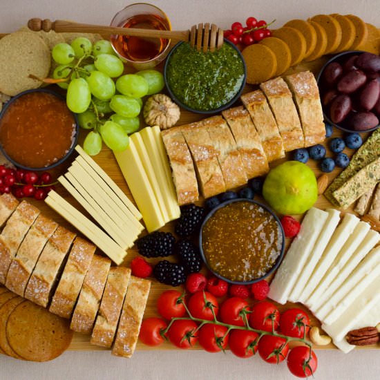 Vegan Cheese Board - Recipe photo by lavender_nina