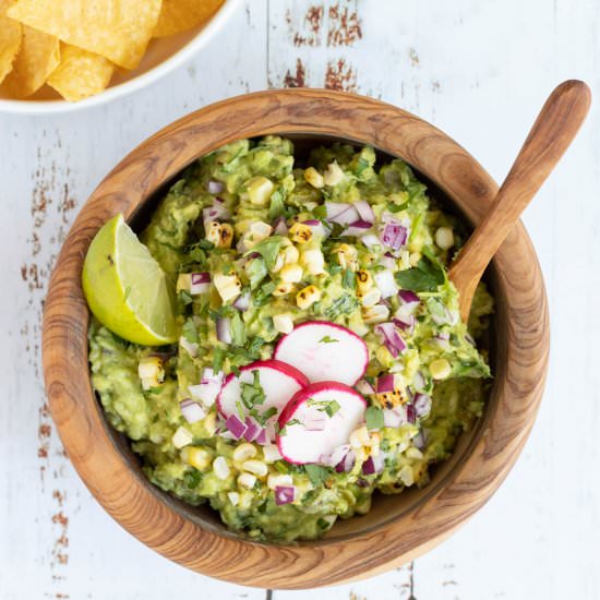 Roasted Hatch Chile Guacamole - Recipe photo by Parsley and Parm