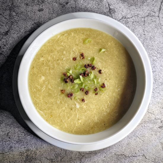 Egg Drop Soup - Recipe photo by The Buslife Kitchen