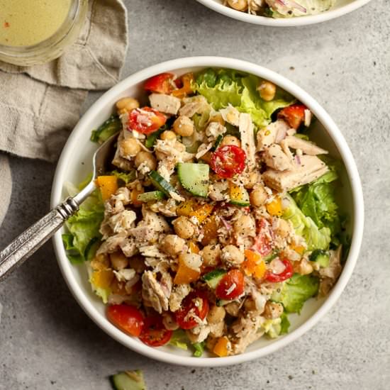 Chickpea Tuna Salad - Recipe photo by suebeehomemaker