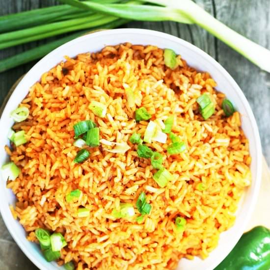 Mexican Rice - Recipe photo by cheap-recipe-blog