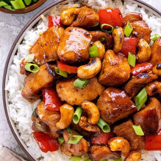 Cashew Chicken - Recipe photo by Jessica Gavin
