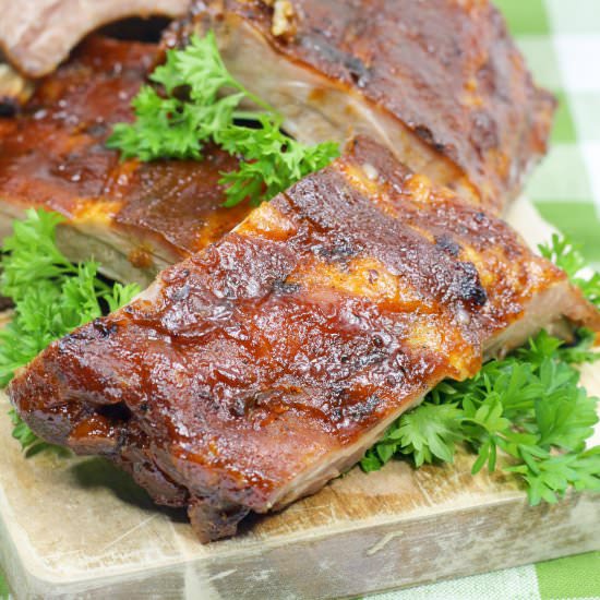 Dr. Pepper BBQ Ribs - Recipe photo by BakingBeauty