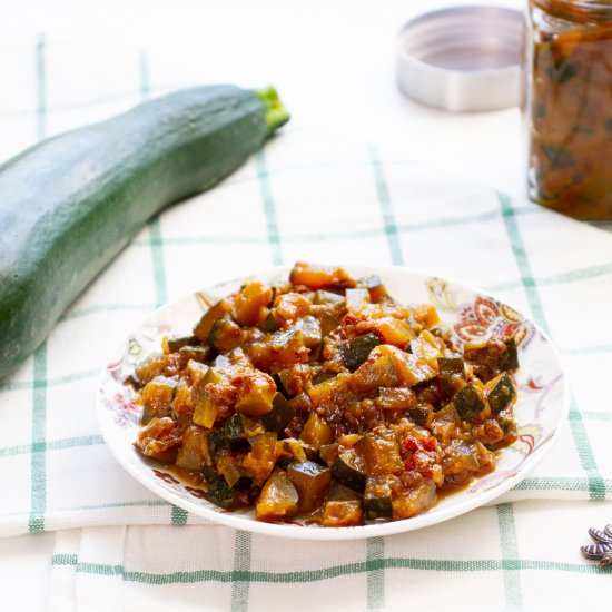 Zucchini chutney - Recipe photo by mecooks.com