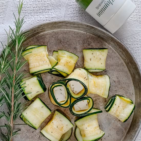 Zucchini-Feta Rolls - Recipe photo by Fitlosophy