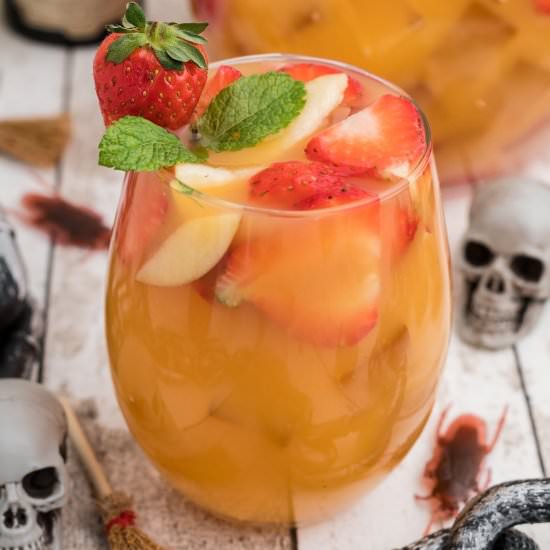 Halloween Jungle Juice - Recipe photo by thecaglediaries
