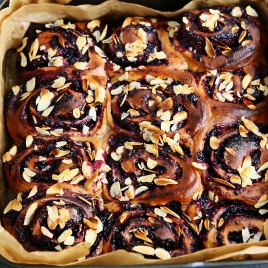 Sourdough Jam Rolls - Recipe photo by angiesrecipes