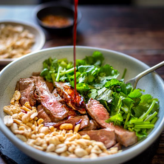 beef salad - Recipe photo by cookingwithlei