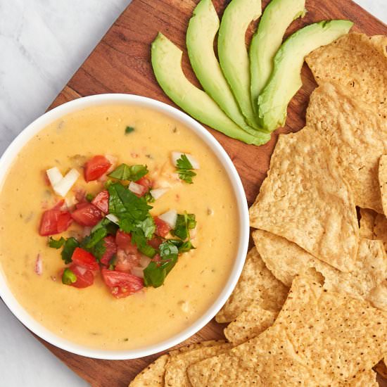 Tex-Mex Queso - Recipe photo by casualepicure