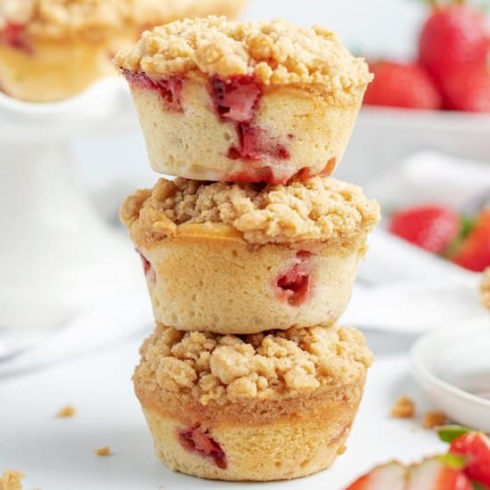 Strawberry Muffins - Recipe photo by like mother like daughter