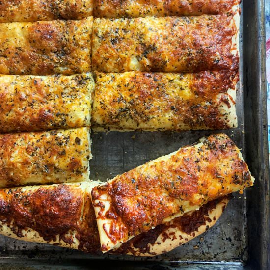 Cheesy bread - Recipe photo by hornoMX