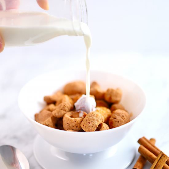 keto cinnamon crunch cereal - Recipe photo by LikeHotKeto