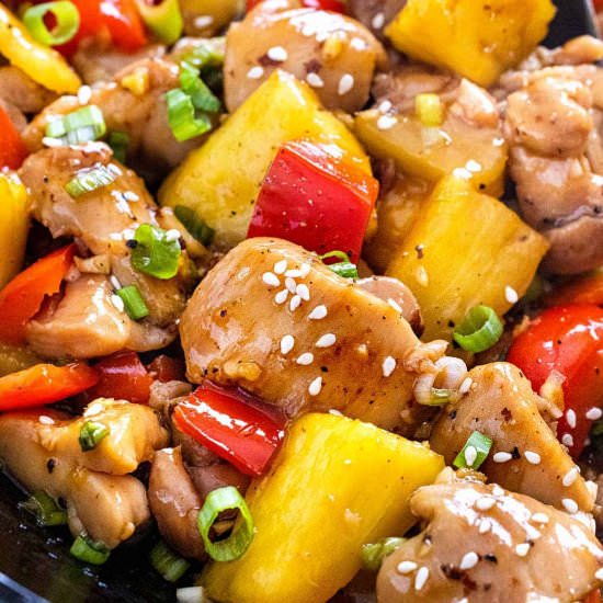 Pineapple Chicken - Recipe photo by Jessica Gavin