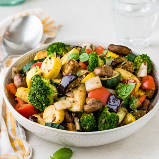 Summer Vegetable Medley - Recipe photo by garlic and zest