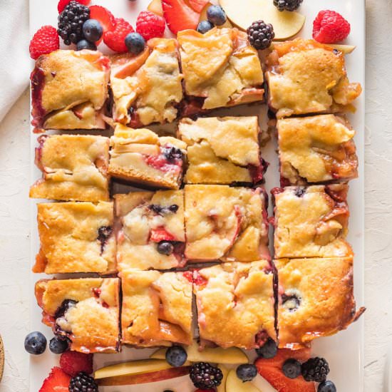 Apple Pie Bars - Recipe photo by grandbabycakes