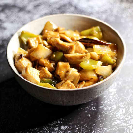 Kung Pao Chicken - Recipe photo by The Buslife Kitchen