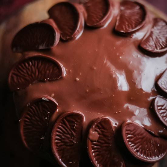 Chocolate Orange Cake - Recipe photo by tiffinandteaofficial