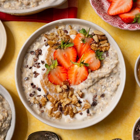 Protein Powder Overnight Oats (33g) - Recipe photo by veganpunks