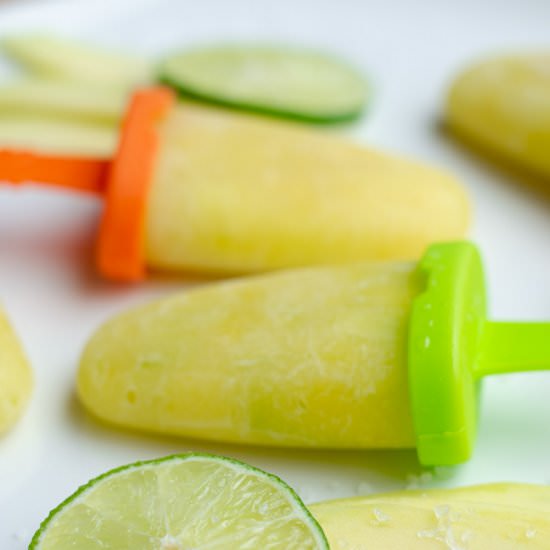 Green Mango Popsicles - Recipe photo by Vecina Vegetariana
