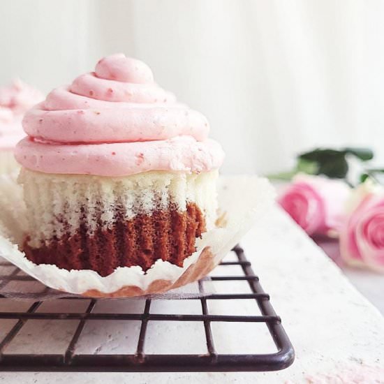 Neapolitan Cupcakes - Recipe photo by WhiskingWolf