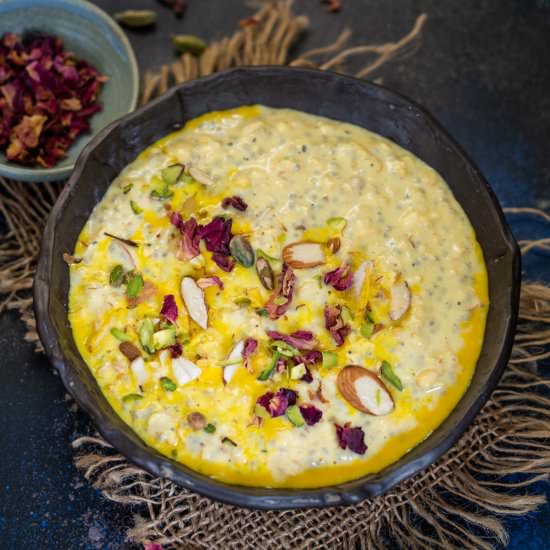 Kesar Badam Overnight Oats - Recipe photo by Whiskaffair