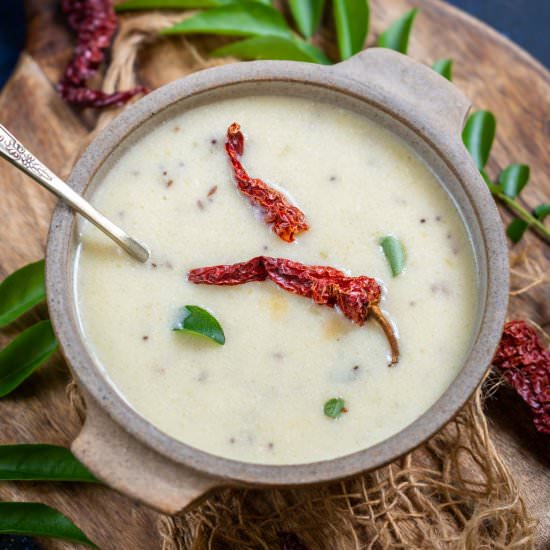 Gujarati Kadhi - Recipe photo by Whiskaffair