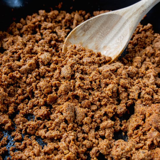 Ground Chicken Chorizo - Recipe photo by MeganVsKitchen