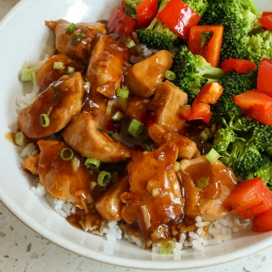 Teriyaki Chicken Bowls - Recipe photo by Small Town Woman