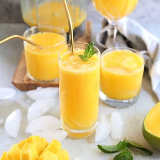Mango Juice Recipe - Recipe photo by Delightful Mom Food