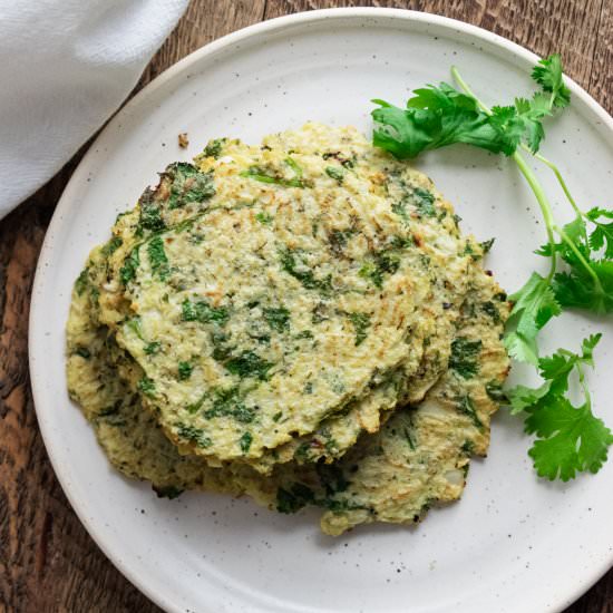 Cauliflower Egg Wraps - Recipe photo by Jillianshealthfuleats