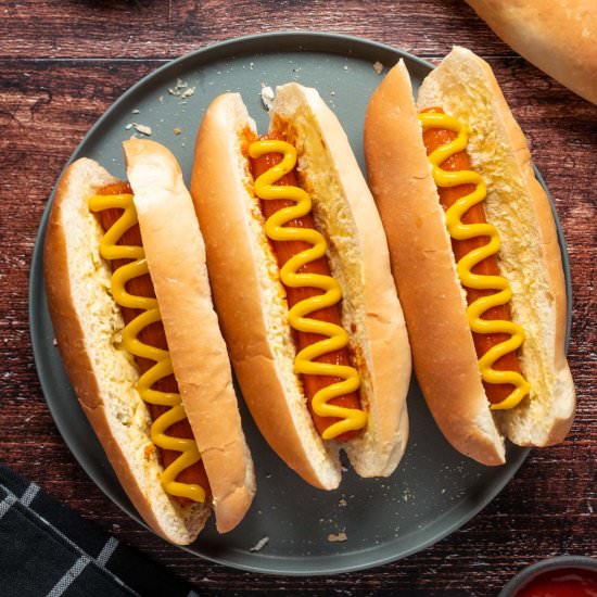 Carrot Dogs - Recipe photo by lovingitvegan