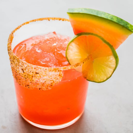 Watermelon Margaritas - Recipe photo by garlic and zest