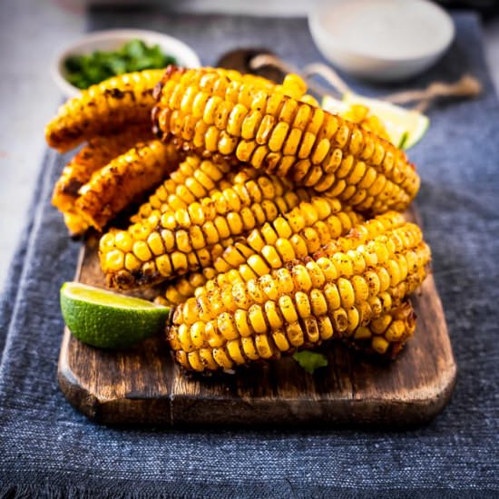 Air Fryer Corn Ribs - Recipe photo by dizzybusyandhungry