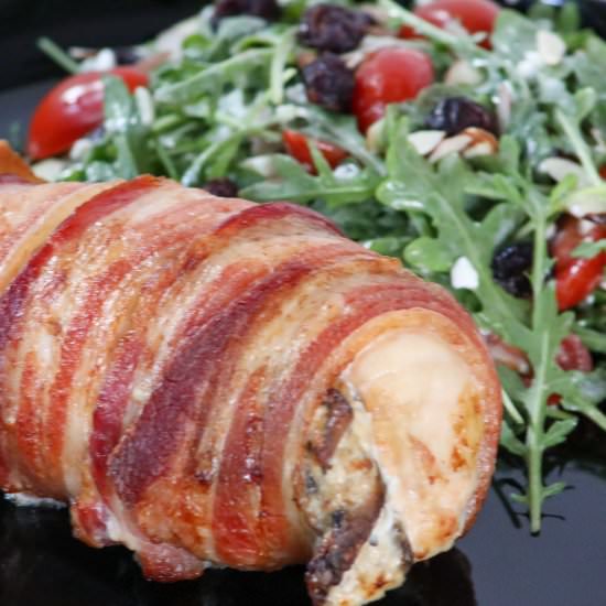 Spinach Stuffed Chicken Breast - Recipe photo by Man Meets Oven