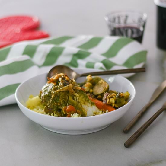 Halibut in a Mediterranean Salsa - Recipe photo by Feed Your Soul