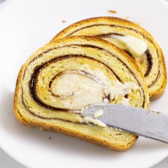 Cinnamon Swirl Bread - Recipe photo by thegraciouswife