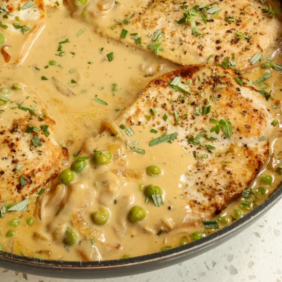 Creamy Dijon Chicken - Recipe photo by Small Town Woman