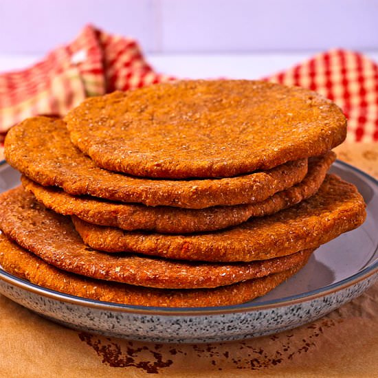 Sweet Potato Flatbread - Recipe photo by veganwithgusto