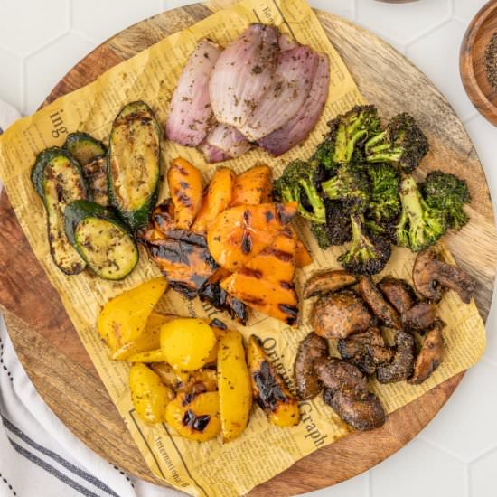 Grilled Vegetables - Recipe photo by amandascookin